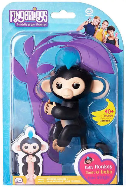FINGERLINGS Baby Monkey Fiesta Figure