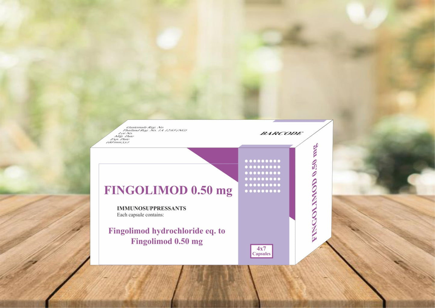 FINGOLIMOD CP 0.5MG 30