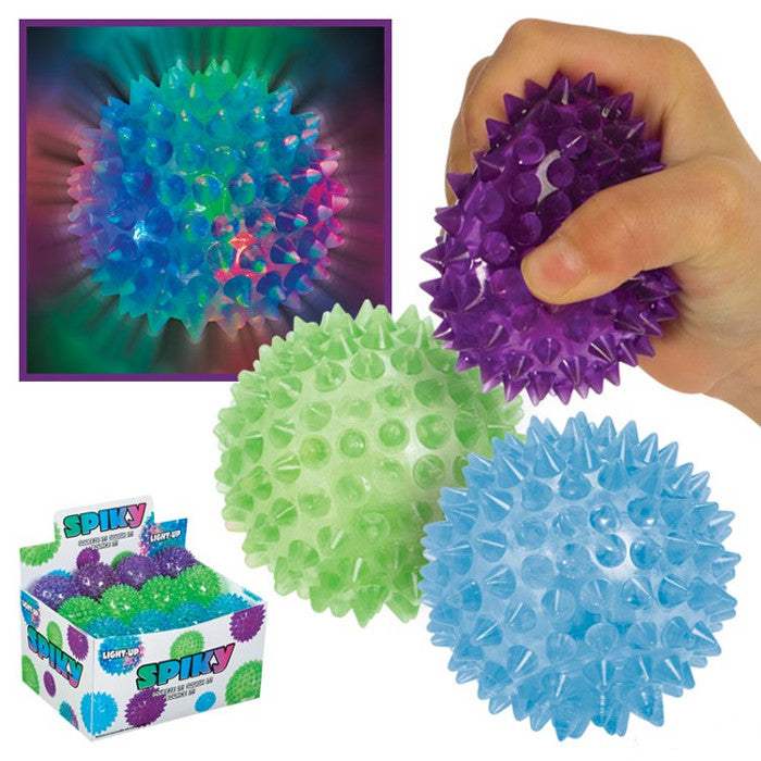 FLASHING SPIKY BALL
