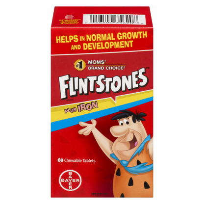 FLINTSTONES EXTRA IRON CW 90EA