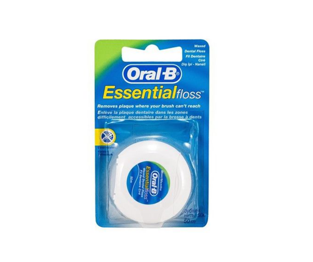 Oral-B Essential Floss 54 Yds Mint Wax (6in)