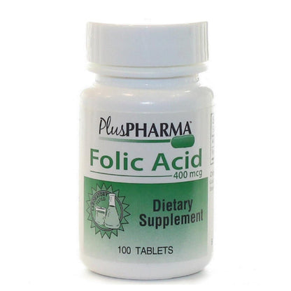 FOLIC ACID 400MCG TAB    100CT