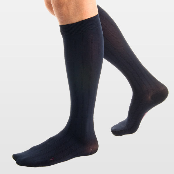 GNP SOCK MEN KNEE 20-30MMHG BLACK MD