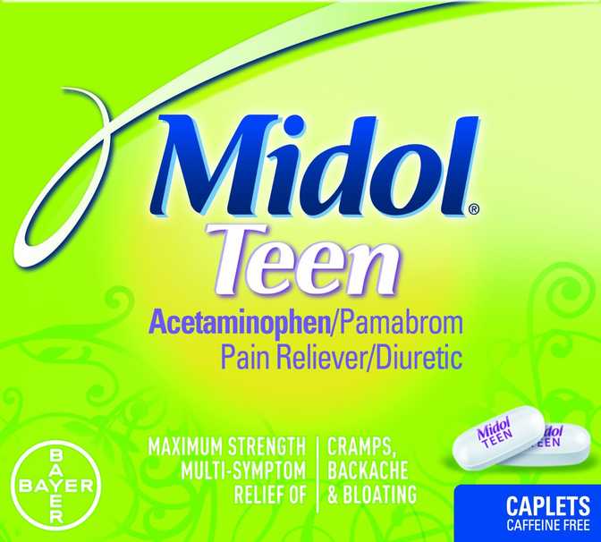 MIDOL MENST GC 500-15-60MG 24 MS