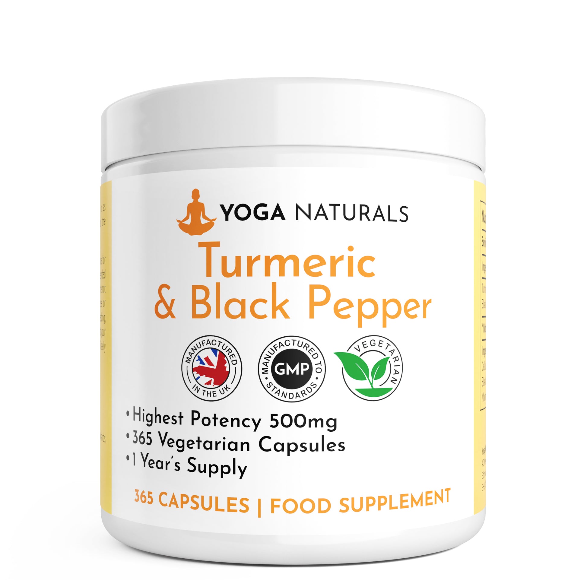 TURMERIC W/ BLK PEPPER EXT CAP 60CT 21ST