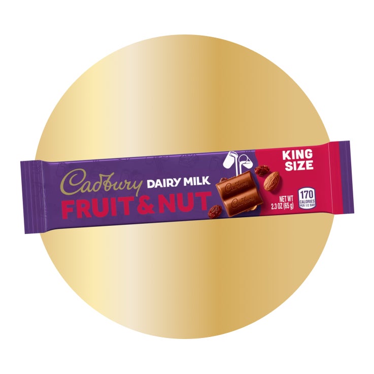 CADBURY BAR 14X3.5OZ FRUIT/NUT