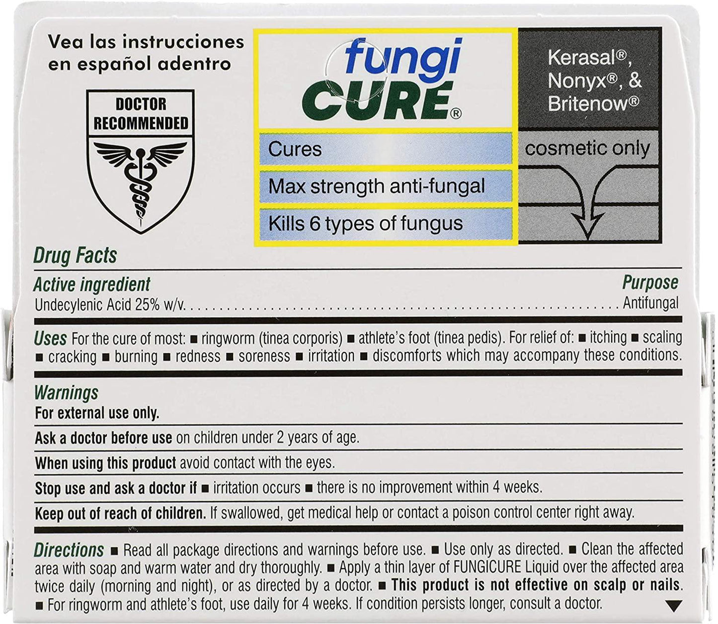 FUNGI CURE ANTI-FUNGAL LIQUID 1OZ