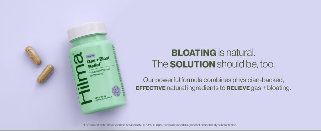 HILMA GAS,BLOAT,RELIEF