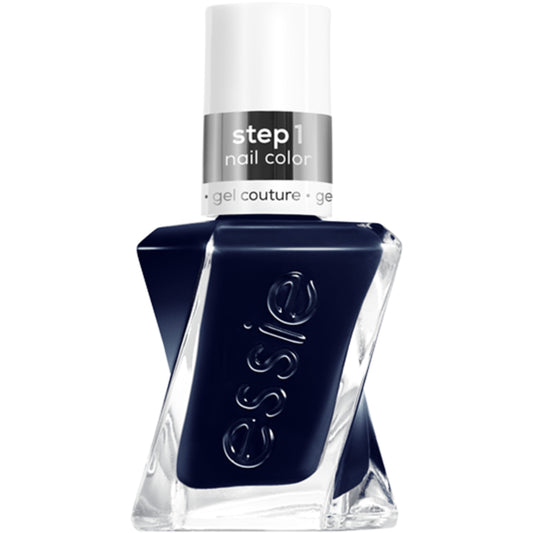 essie gel couture gel-like nail polish, vegan, blue, caviar bar, 0.46 fl oz