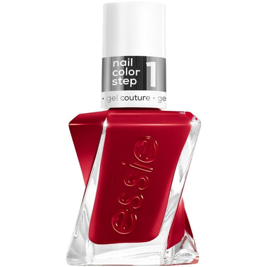 essie gel couture gel-like nail polish, vegan, red, bubbles only, 0.46 fl oz