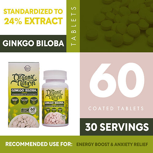 GINKGO BILOBA CP 60MG 60