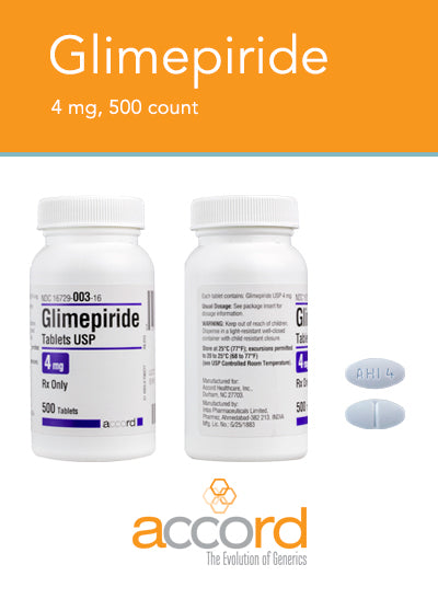 GLIMEPIRIDE TB 4MG 100