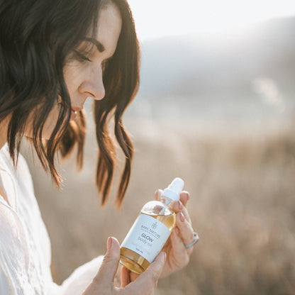 AURA GLOW BODY OIL,LAVNDR