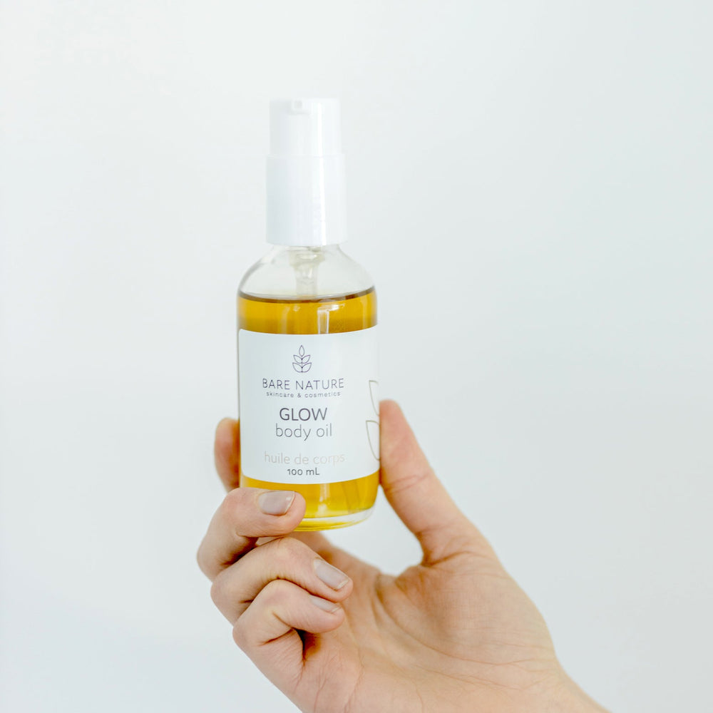 AURA GLOW BODY OIL,LAVNDR