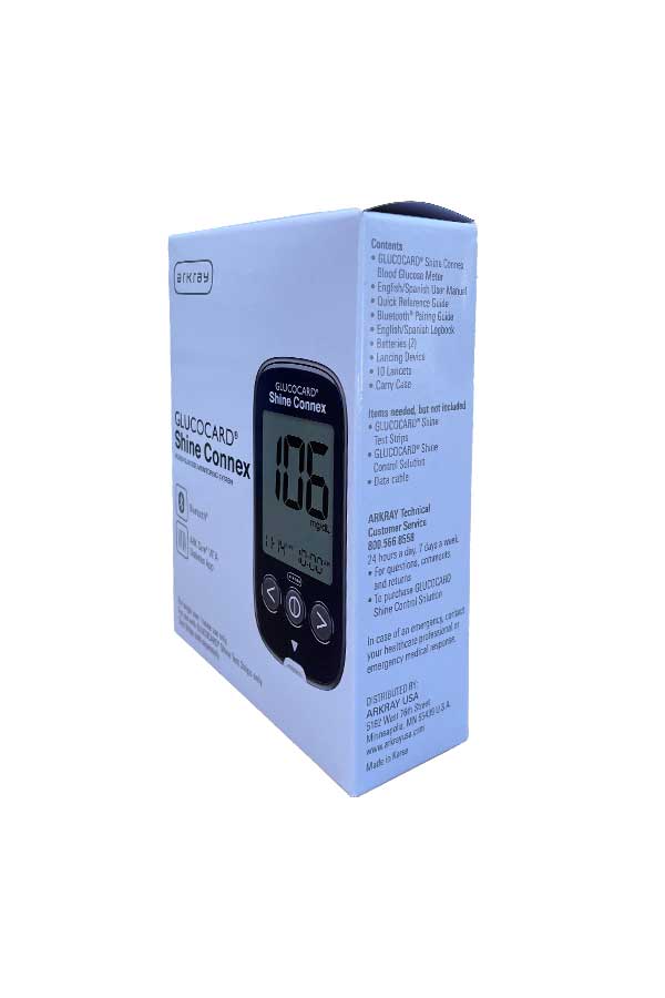 GLUCOCARD SHINE CONNEX BL GLUC KT
