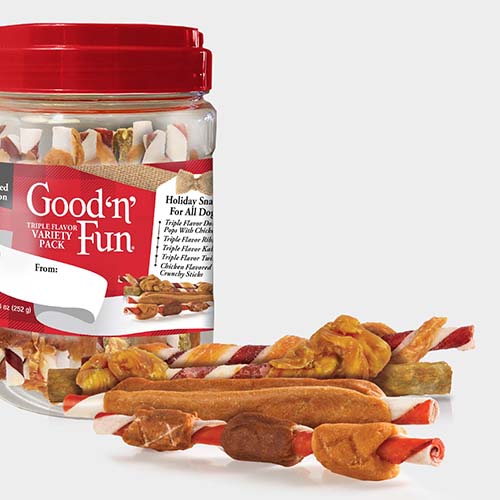 GOOD N FUN TRP FLV PEA8.4OZ  DSHP