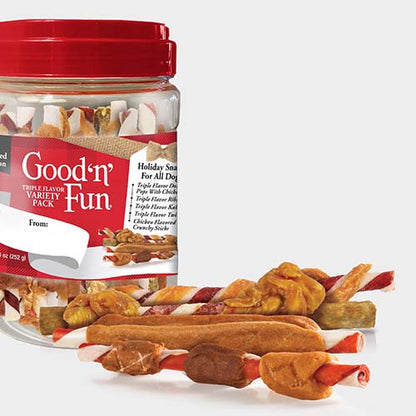 GOOD N FUN TRP FLV PEA8.4OZ  DSHP
