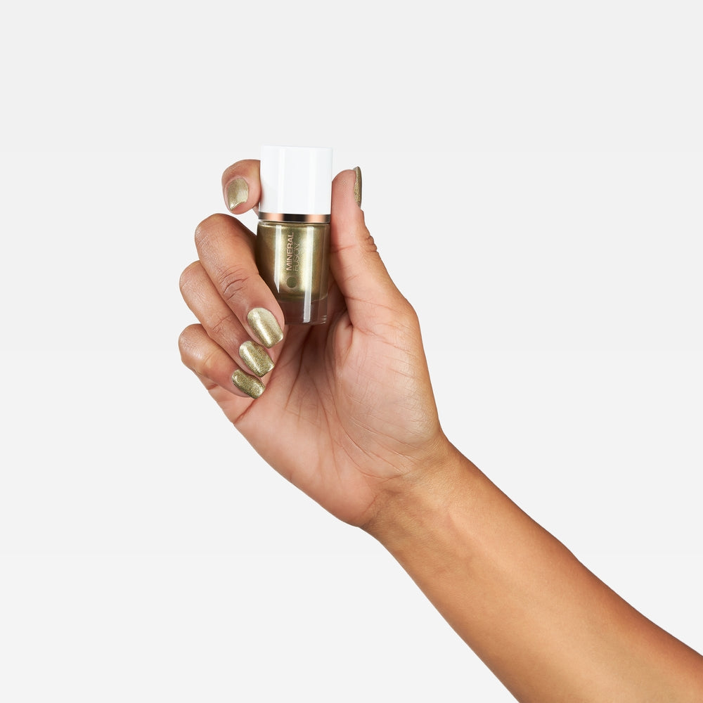 MINERAL FUSION NAIL PLSH,GOLD RUSH