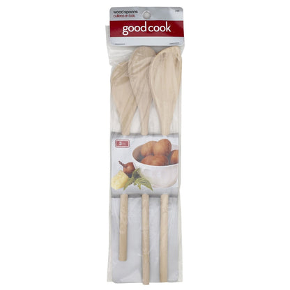 GOOD COOK FRENCH SPOON,WOOD
