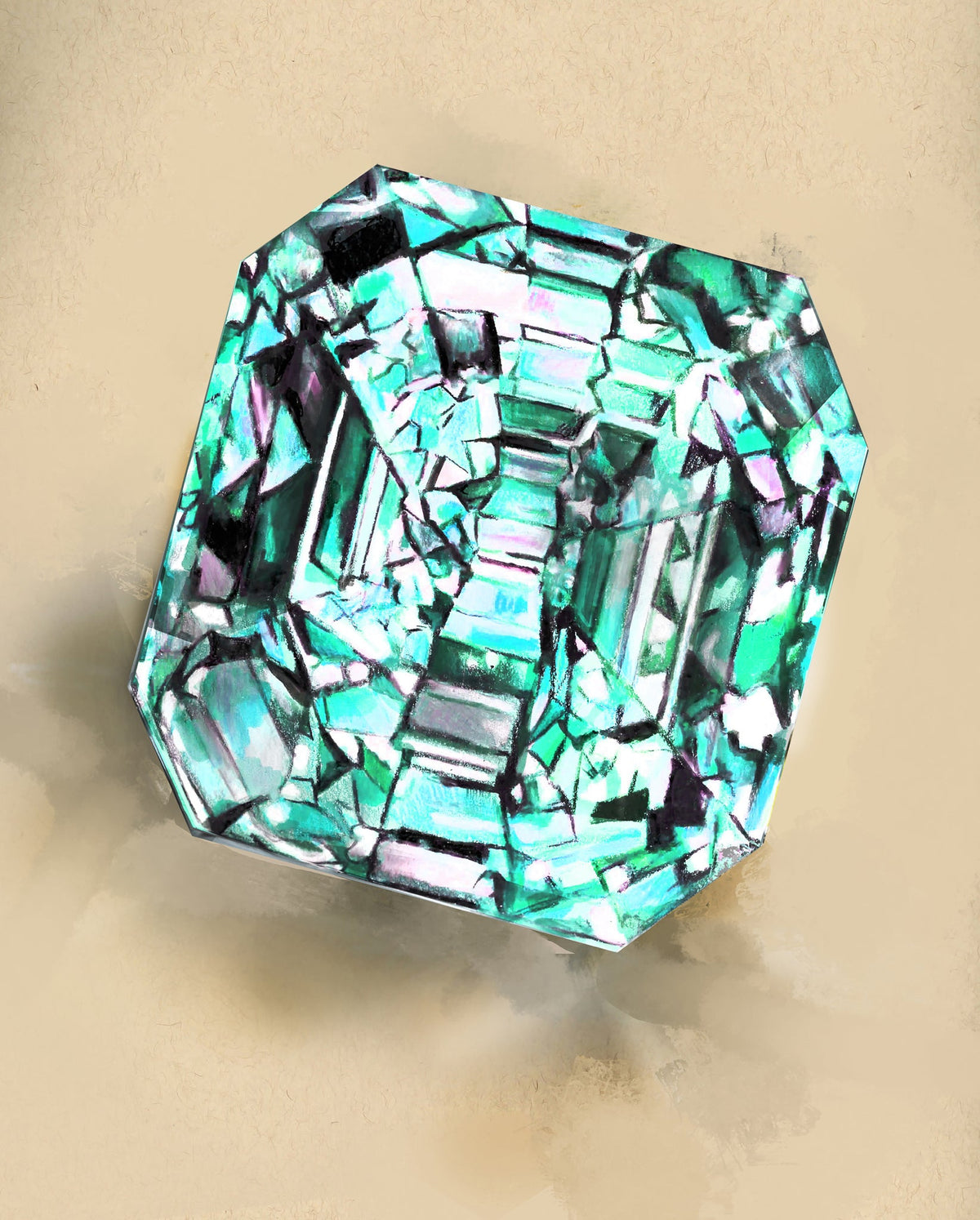 MINERAL DIAMOND BRONZE GEM