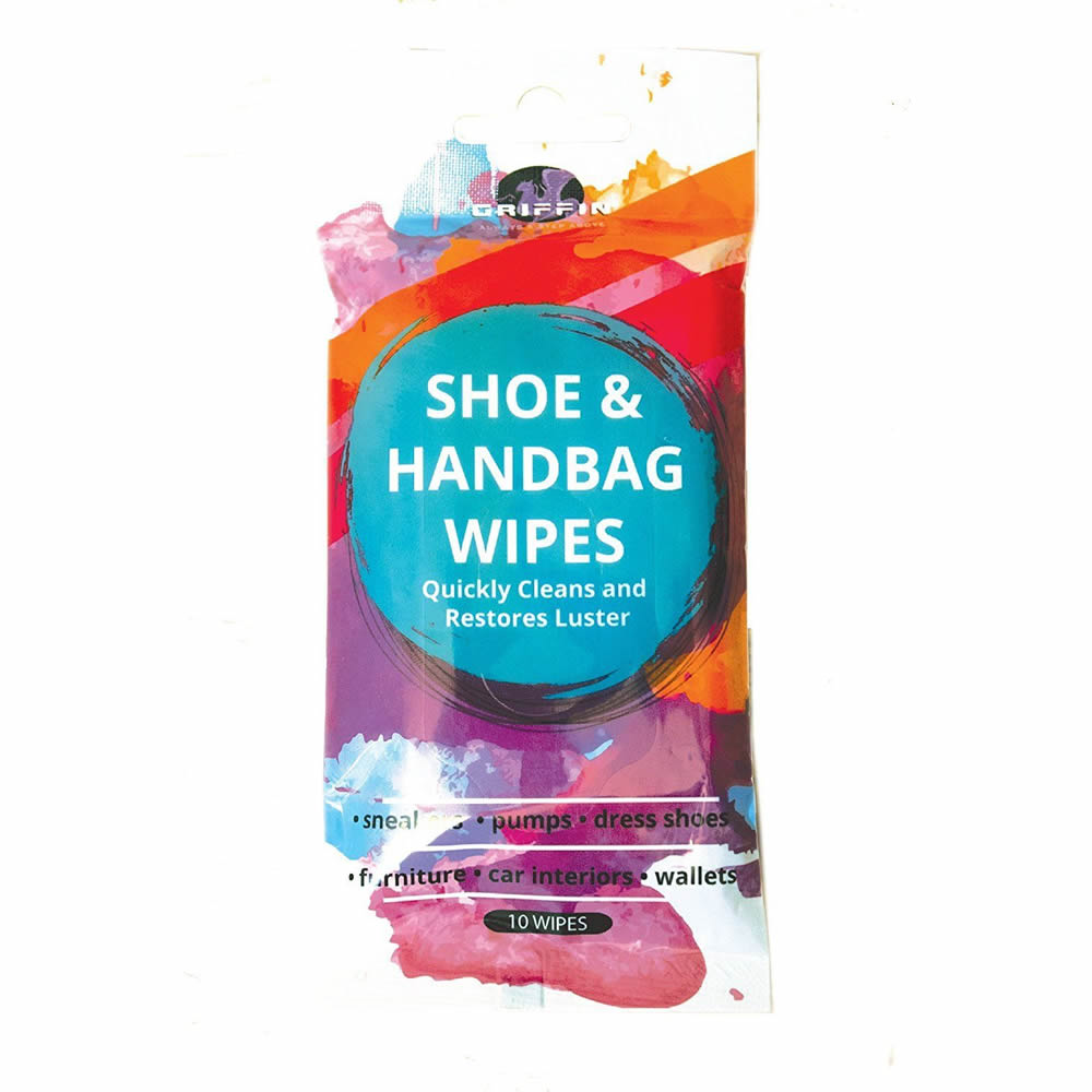 SHOE AND HANDBAG WIPES