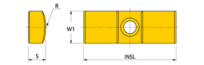 *PAD-ENGNRNG 5SQ""GRN 200S