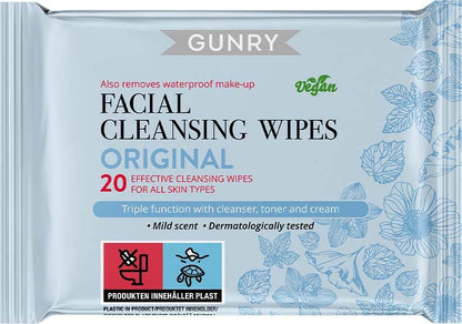 FACIAL WIPES HYDR HYAL & CLGN