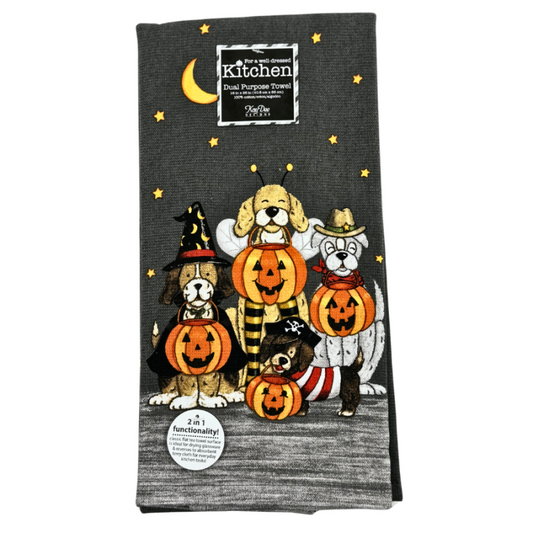 MUkitchen Christmas Pups Kitchen Towel