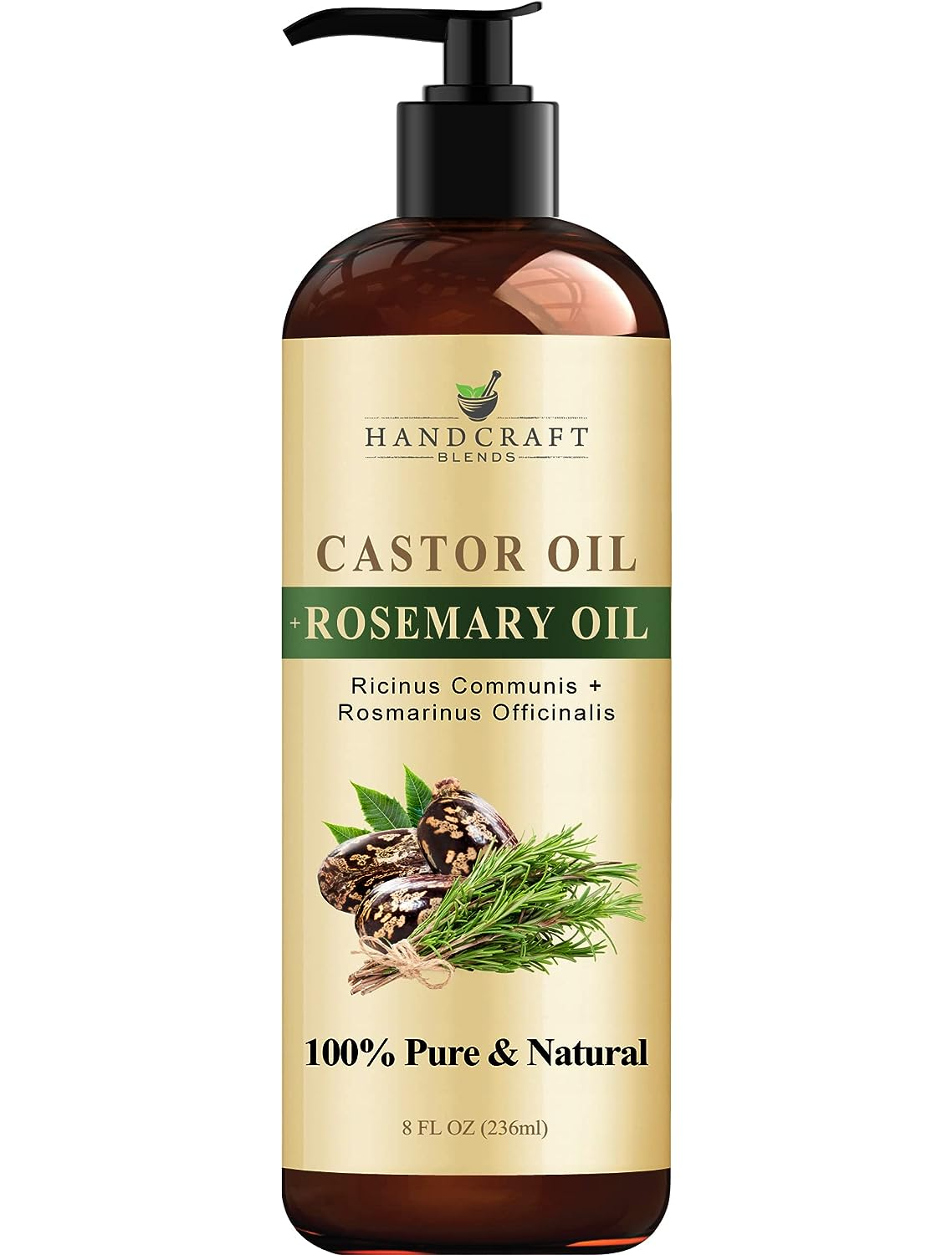 OKAY BLK CASTOR/ROSEMARY OIL 4Z