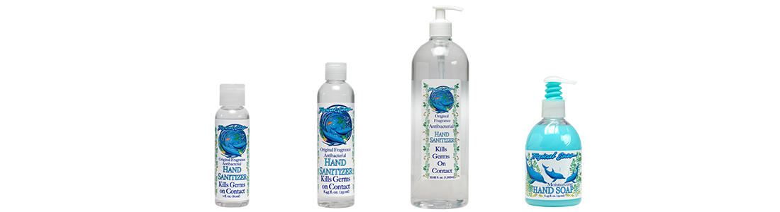 Tropical Seas Antibacterial Hand Sanitizer, 4 oz