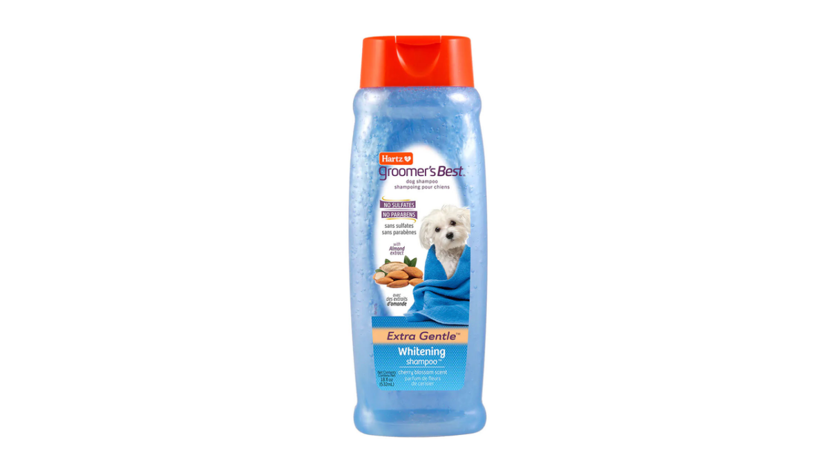 Hartz Groomer's Best Whitening Dog Shampoo, 18oz