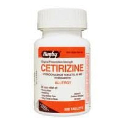 CETIRIZINE HCL 10 MG TAB 100 UD MAJOR