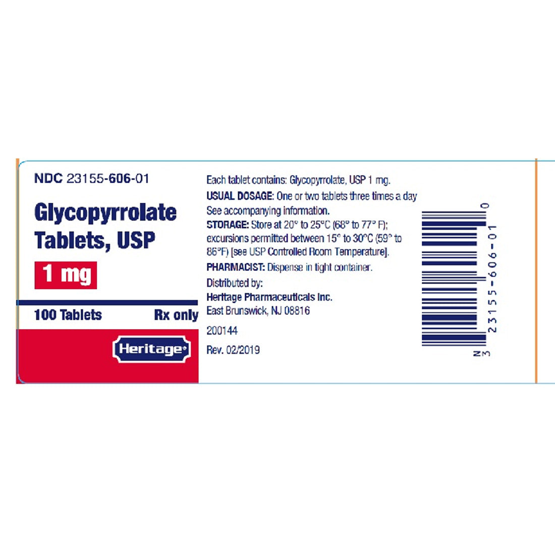 GLYCOPYRROLATE TB 1MG 90