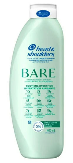 Head & Shoulders Shampoo Bare 3oz (12in) Soothing Hydration