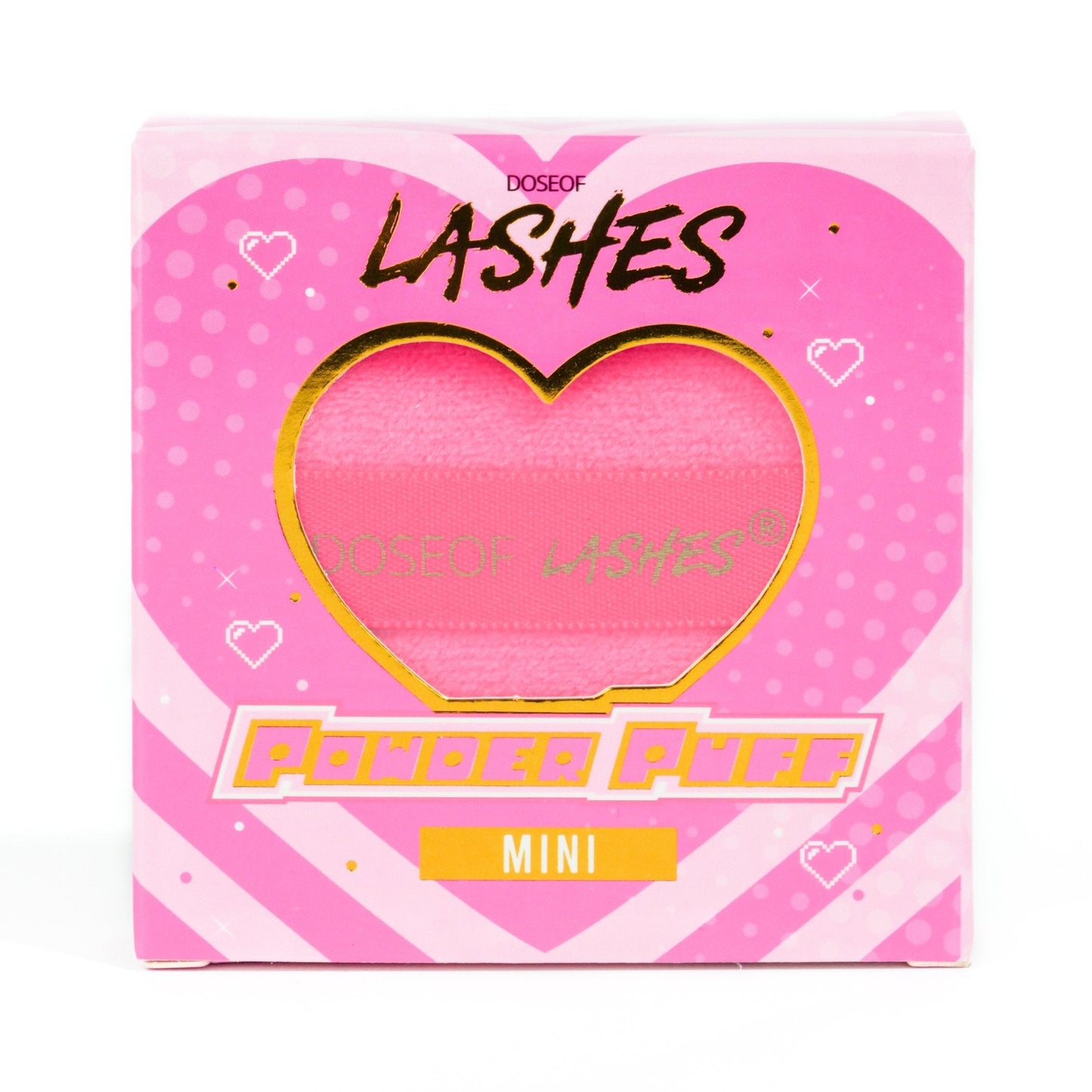 MCoBeauty Mini Heart Powder Puff, 2 count