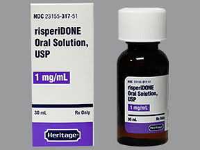 RISPERIDONE SL 1MG/ML 30ML