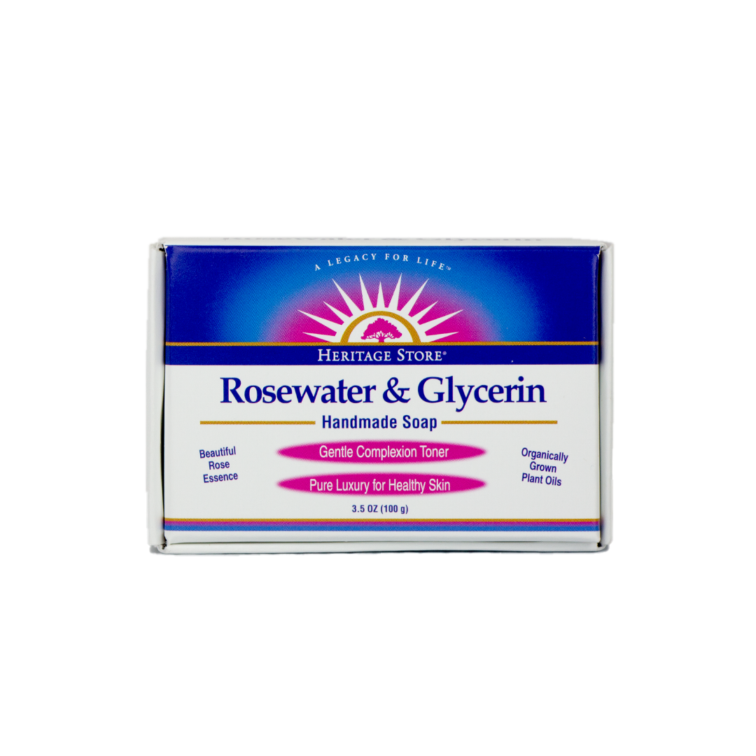 Glycerin Satin Soap; Rosewater