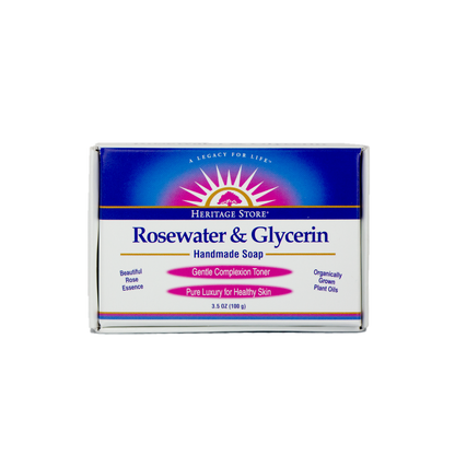 Glycerin Satin Soap; Rosewater