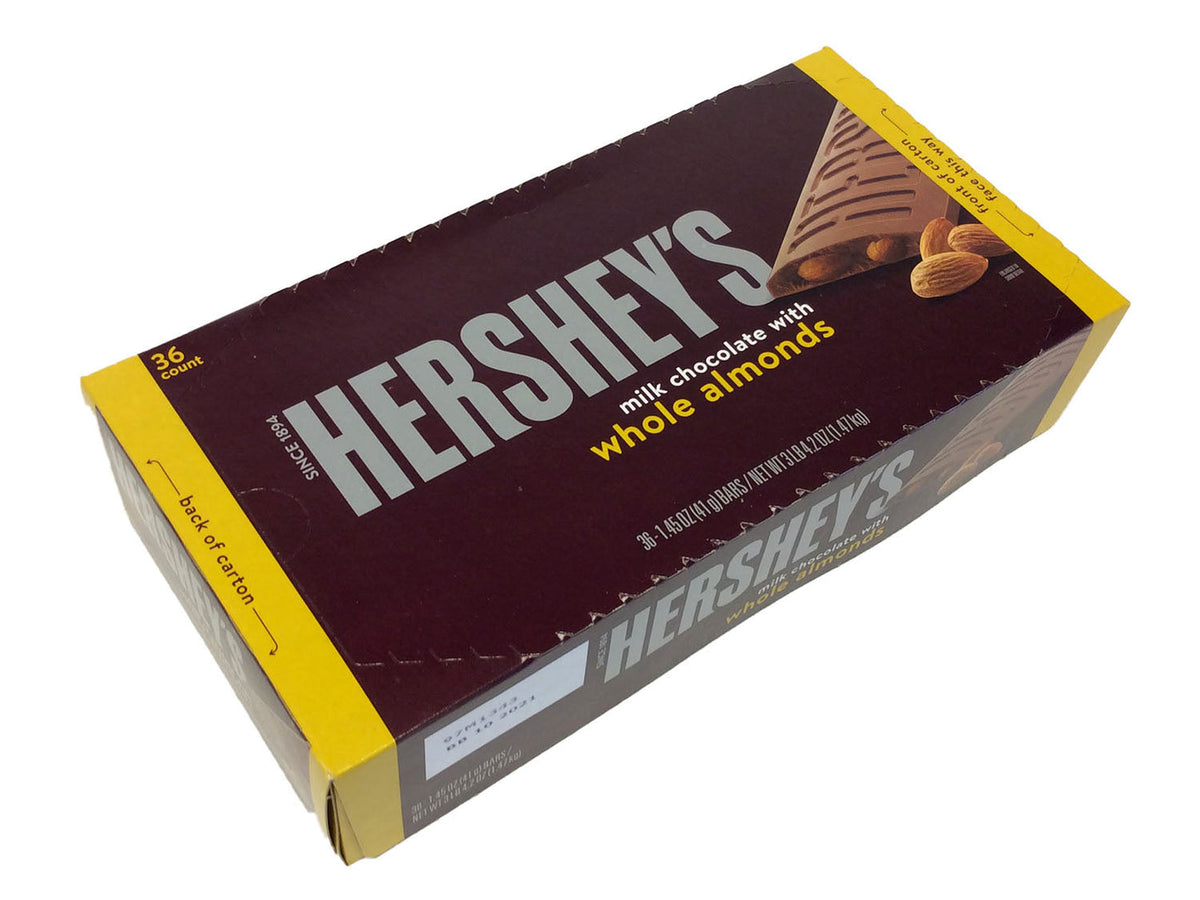 HERSHEYS ALMOND 18X2.6OZ KG SZ