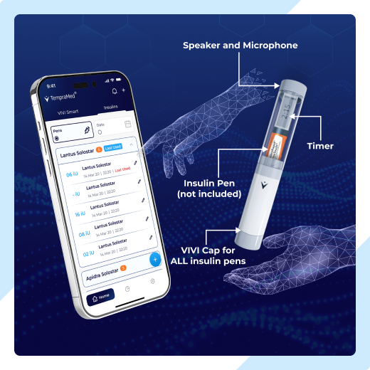 VIVI CAP MULT-MODL INSULIN PEN CAP 50 DS
