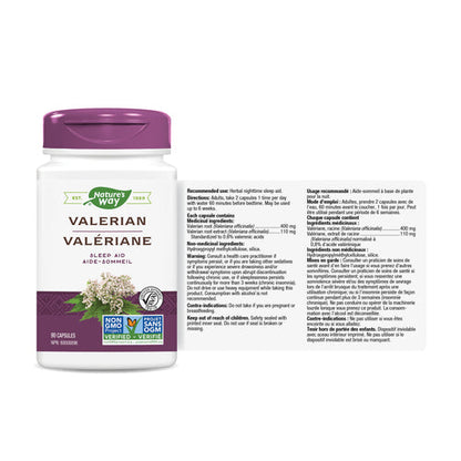 NWY VALERIAN CP 510MG 90