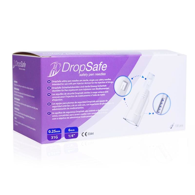 DROPSAFE SFTY PEN ND 31GX6MM 100