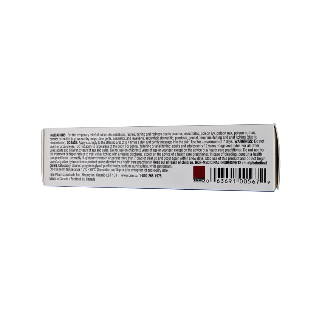 HYDROCORTISONE ACETATE 1% CREAM 1OZ TARO