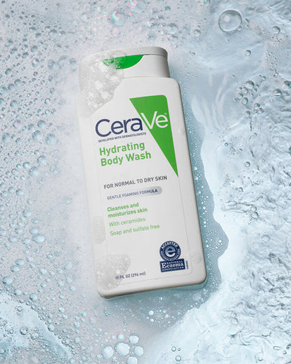 CERAVE HYDRATING BODY WASH LIQ 10OZ