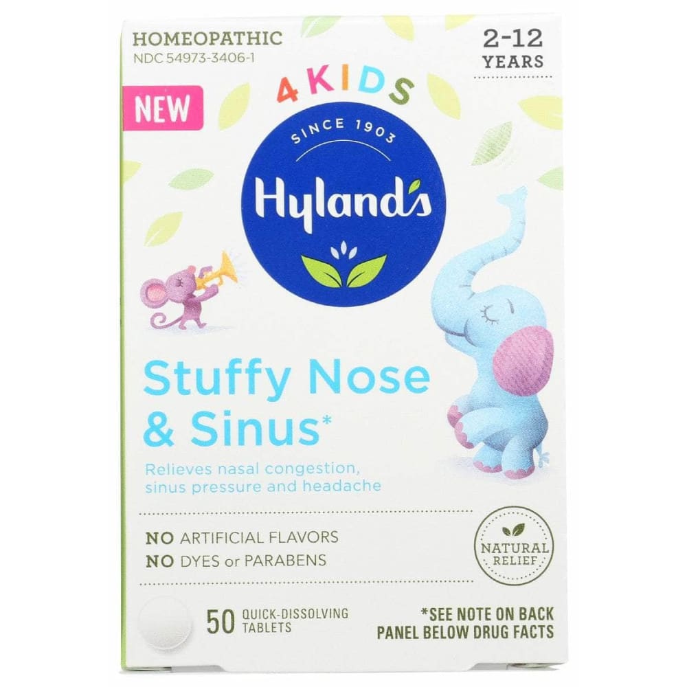 HYL STUFFY NOSE/SINUS TB 50 4KIDS