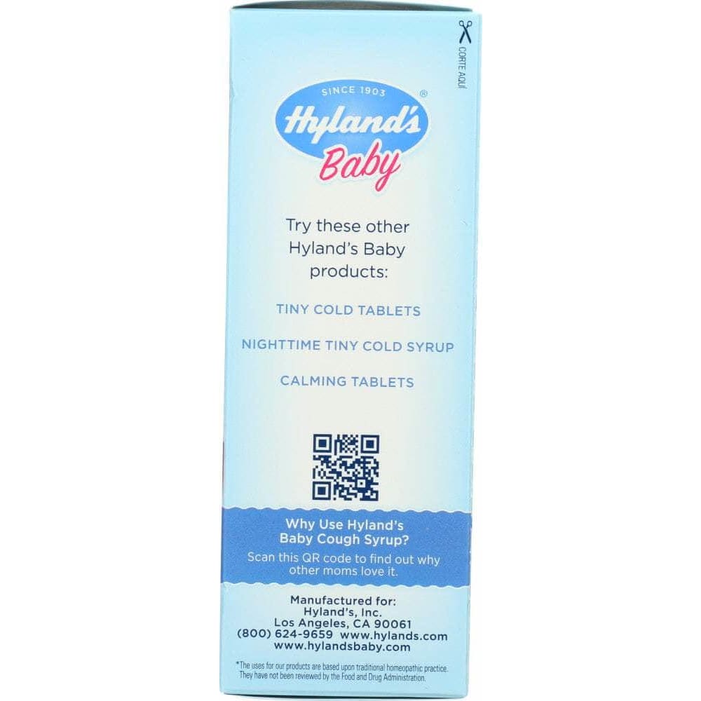 HYL COUGH SYRUP 118ML BABY