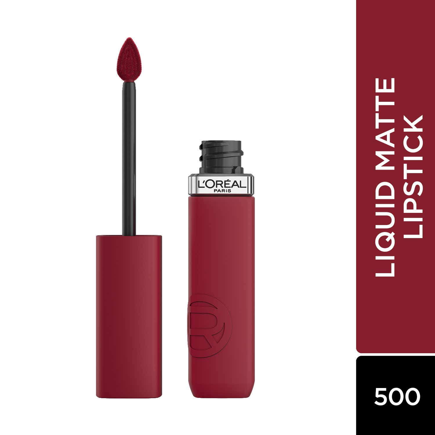 L'ORÉAL PARIS Infallible Matte Resistance Liquid Lipstick, 500 Wine Not, 0.16 fl oz