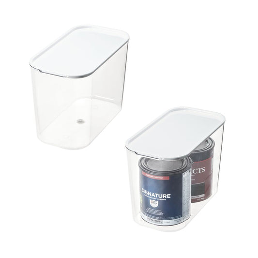 CLR-VIEW HANG BIN 9.25"X6"X5" 12CT DS