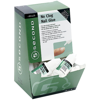 Ibd-5 Second Nail Glue No Clog Bottle 3 Gm. (12in)
