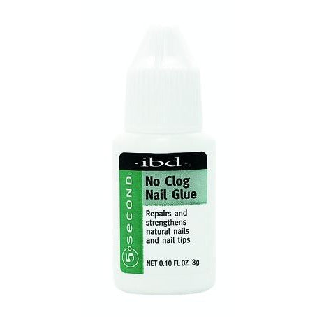 Ibd-5 Second Nail Glue No Clog Bottle 3 Gm. (12in)